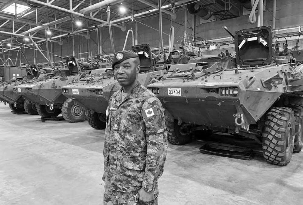 Maj Joachim Nnanna takes flight posted to CFB Trenton