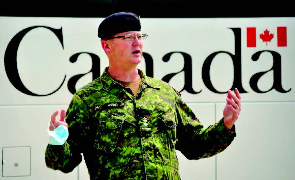 LCol Chris Wood reflects on his first year as Base Commander