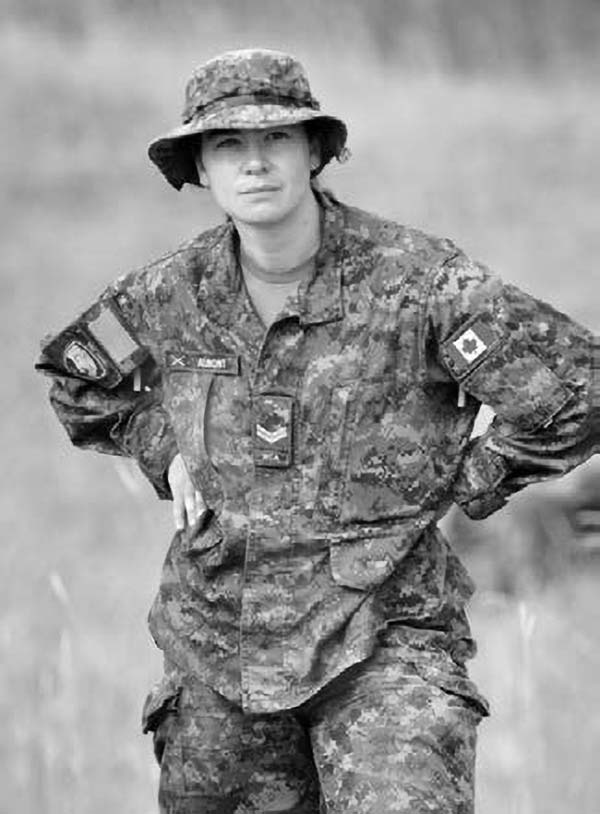 Reservist Cpl Aumont