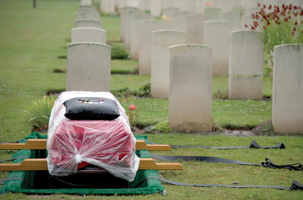 Coffin-military-cemetery Maj Melissa Marshall - Garrison Edmonton Warriors - 2022 Women's Slo-Pitch nationals