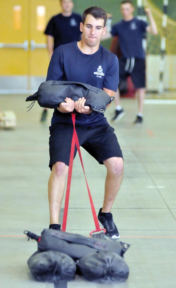 Forces-test-pulling Maj Melissa Marshall - Garrison Edmonton Warriors - 2022 Women's Slo-Pitch nationals