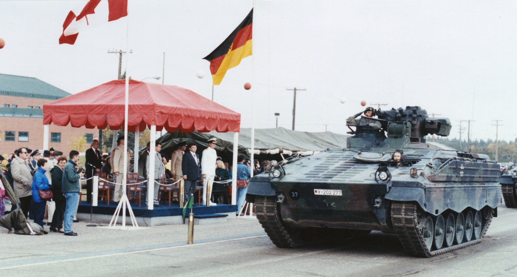 German tank CoC MCpl Brandon Liddy