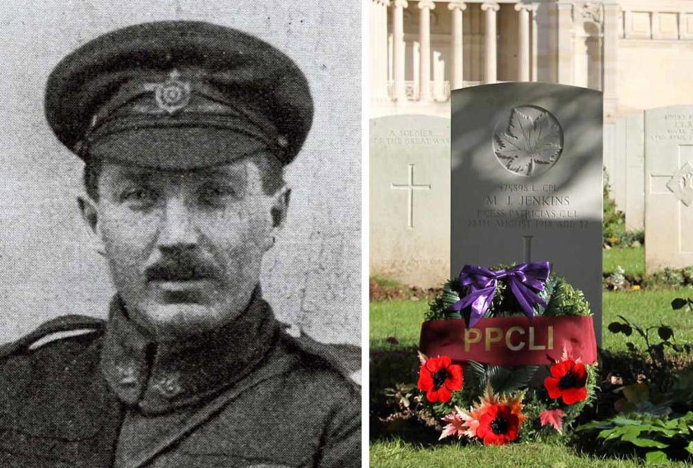 Un soldat du PPCLI de la Grande Guerre identifié, le 2PPCLI participe à la cérémonie de reconsécration en France