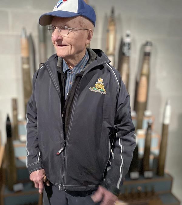 RCA Museum hosts 100-year-old Second World War veteran