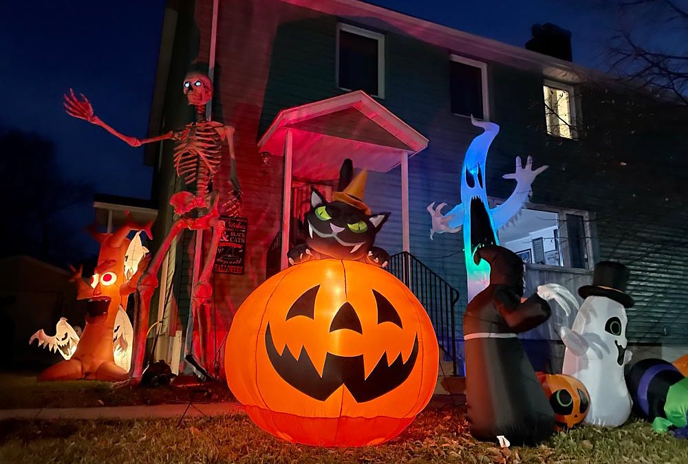 Photo Essay: Halloween enthusiasts decorate their homes