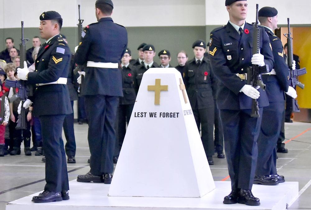 Base holds Nov. 11 Remembrance Day ceremony at MPTF