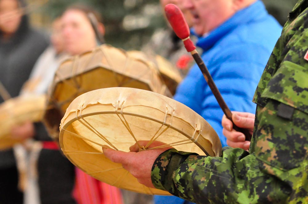 Reportage photo: Tipi permanent consacré par la cérémonie du calumet