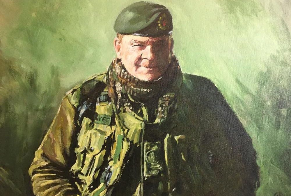 Military veteran perfects art of portraiture in remembrance