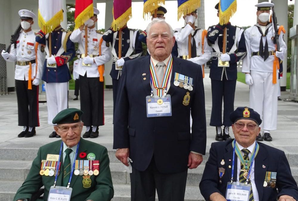 Les vétérans rentrent en Corée du Sud à l’occasion de l’anniversaire de la guerre