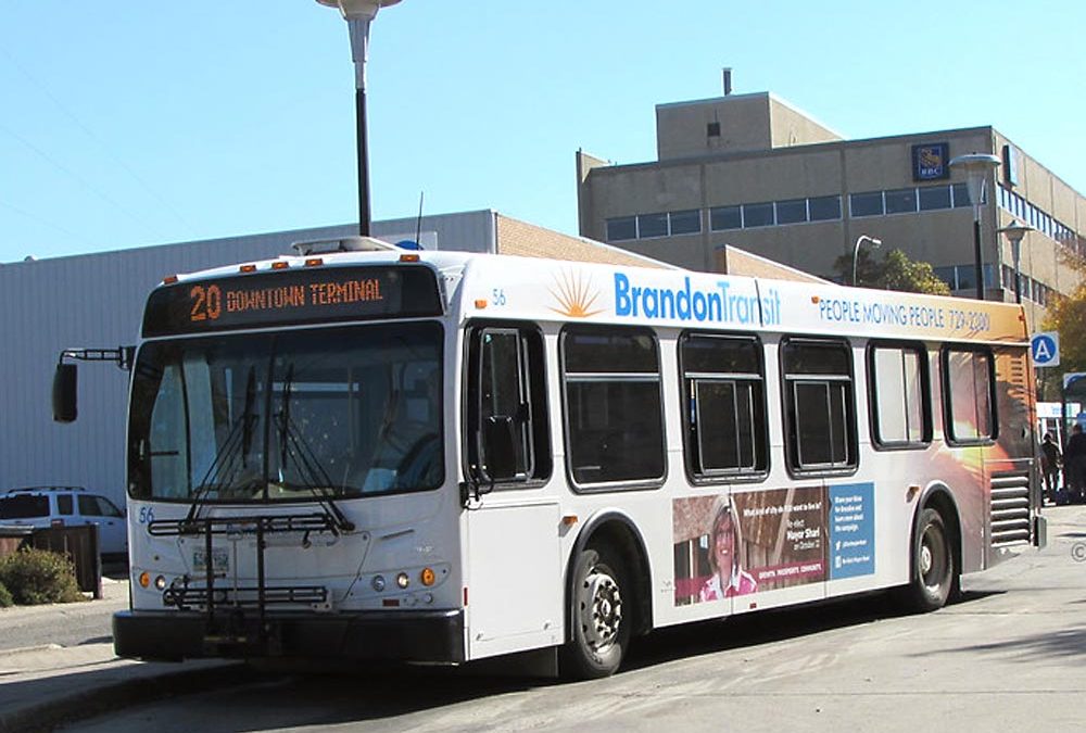 Celebrating advent of 2023 in Brandon — use free Brandon Transit rides