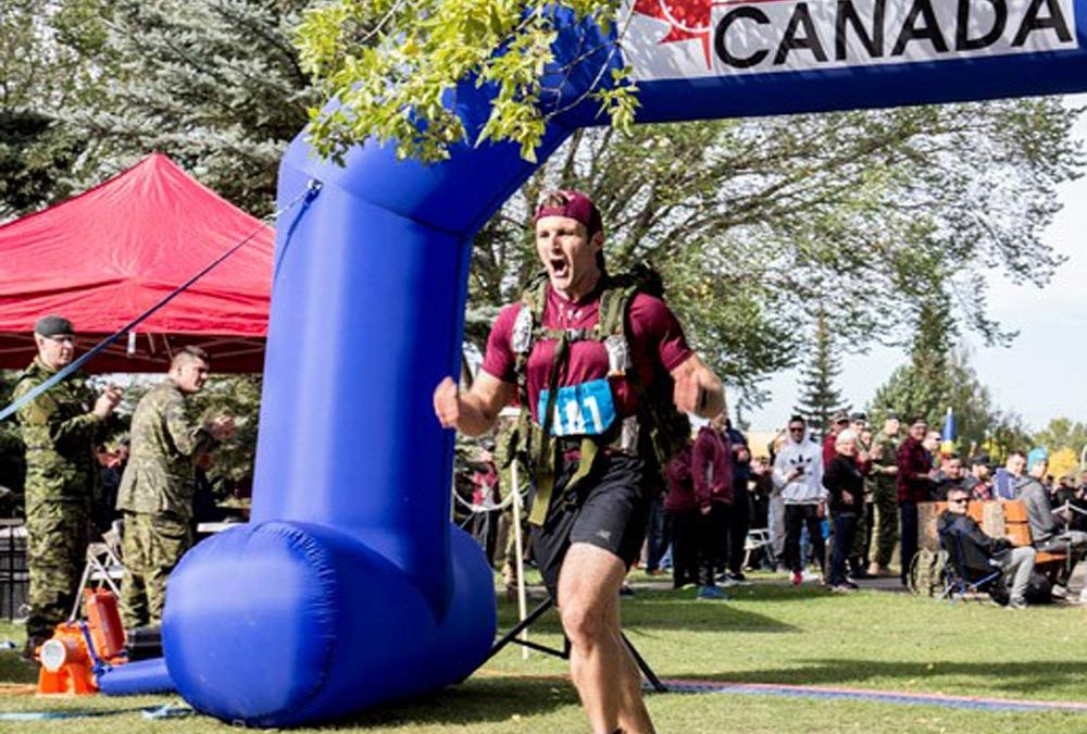 Courir de longues distances n&rsquo;est pas un problème pour le cplc Christian Baun du 2PPCLI