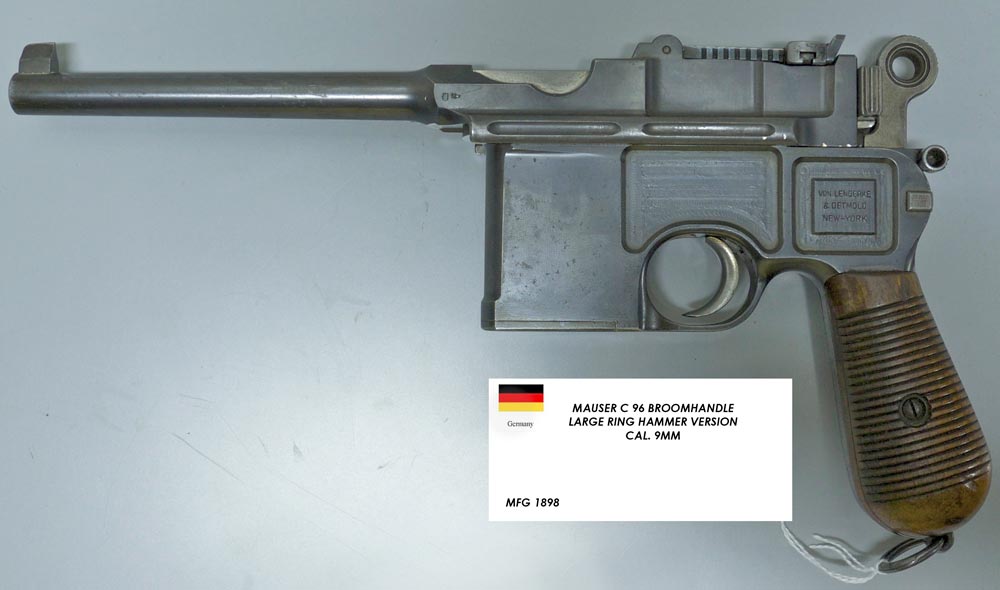 Mauser-C96-German MCpl Brandon Liddy