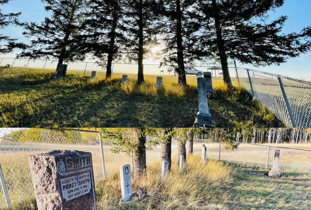 Six soldiers laid to rest in Camp Hughes cemetery