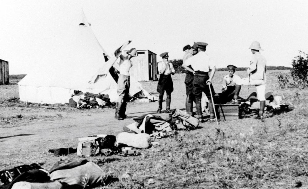 Rare photographs depicting Camp Shilo in 1930s found in museum archives