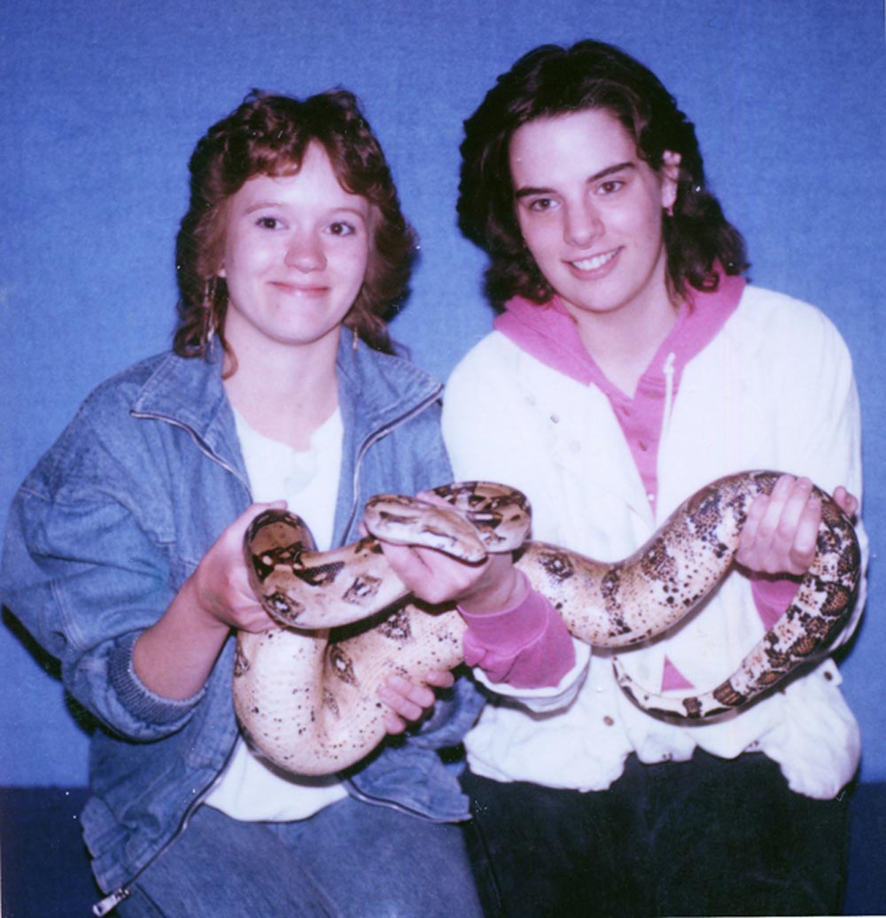 Shauna-Wright-Rozy-snake MCpl Brandon Liddy