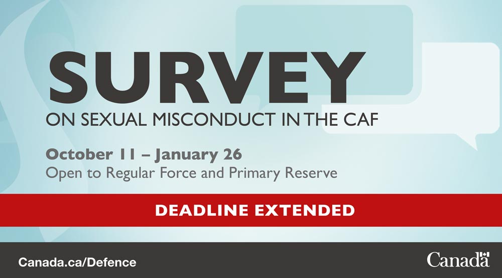 Pourquoi votre participation à l’enquête 2022 sur l’inconduite sexuelle au sein de la CAF est-elle importante?