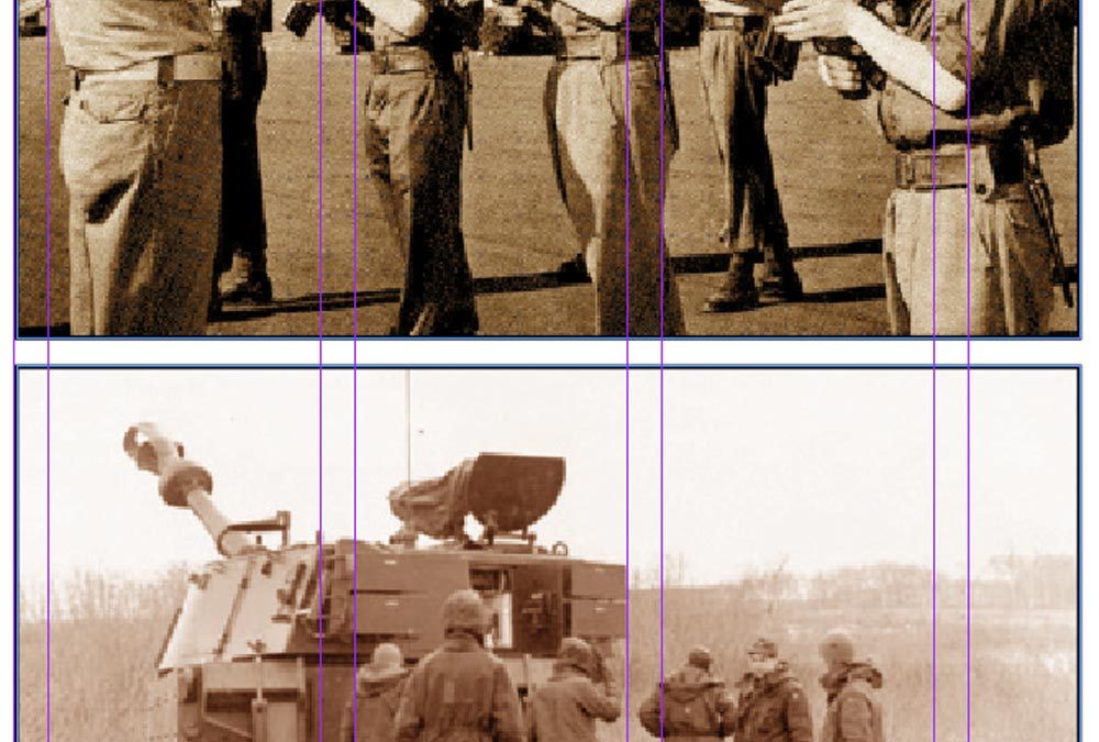 Early artillery training occurred in Manitoba at Camp Shilo