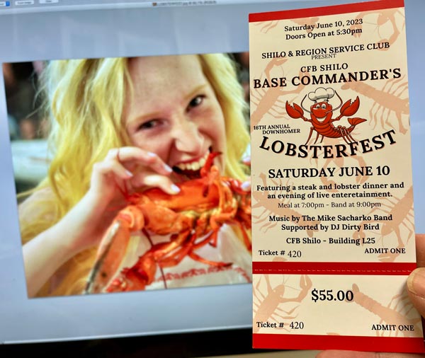 SNAPSHOTS: Billets pour le Lobsterfest du 10 juin en vente au Musée RCA