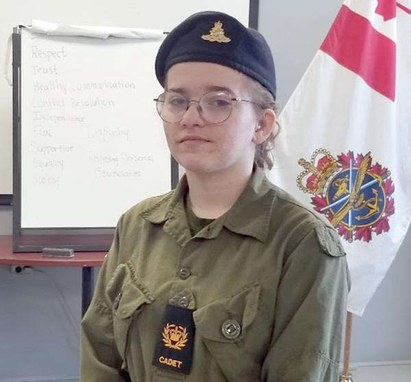 Army cadet marksman targets saxophone for fun