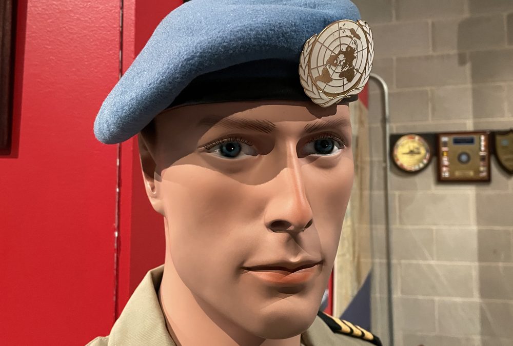 Temporary exhibit focused on Canada’s Peacekeepers — RCA Museum