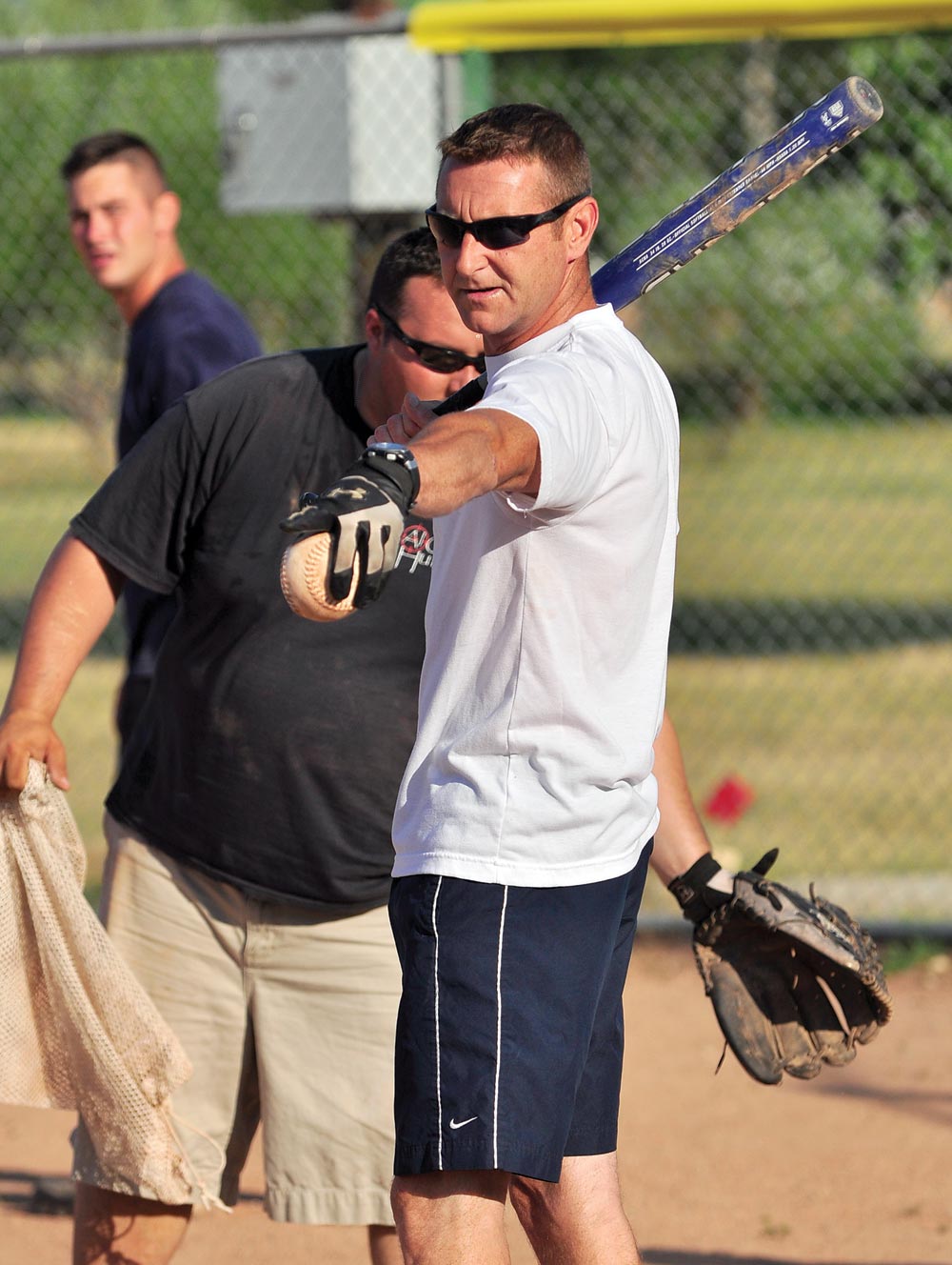 Coach-Jay-Power Maj Melissa Marshall - Garrison Edmonton Warriors - 2022 Women's Slo-Pitch nationals