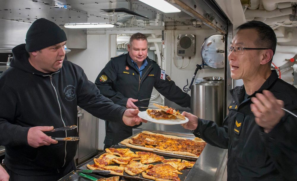 Navy-food MCpl Brandon Liddy
