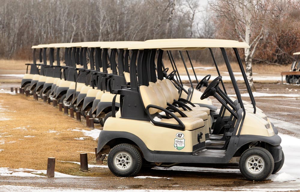 SCC-golf-carts Maj Melissa Marshall - Garrison Edmonton Warriors - 2022 Women's Slo-Pitch nationals