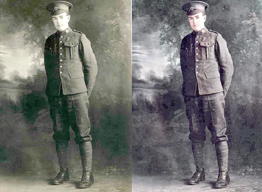 Pte-Minary-colourized MCpl Brandon Liddy