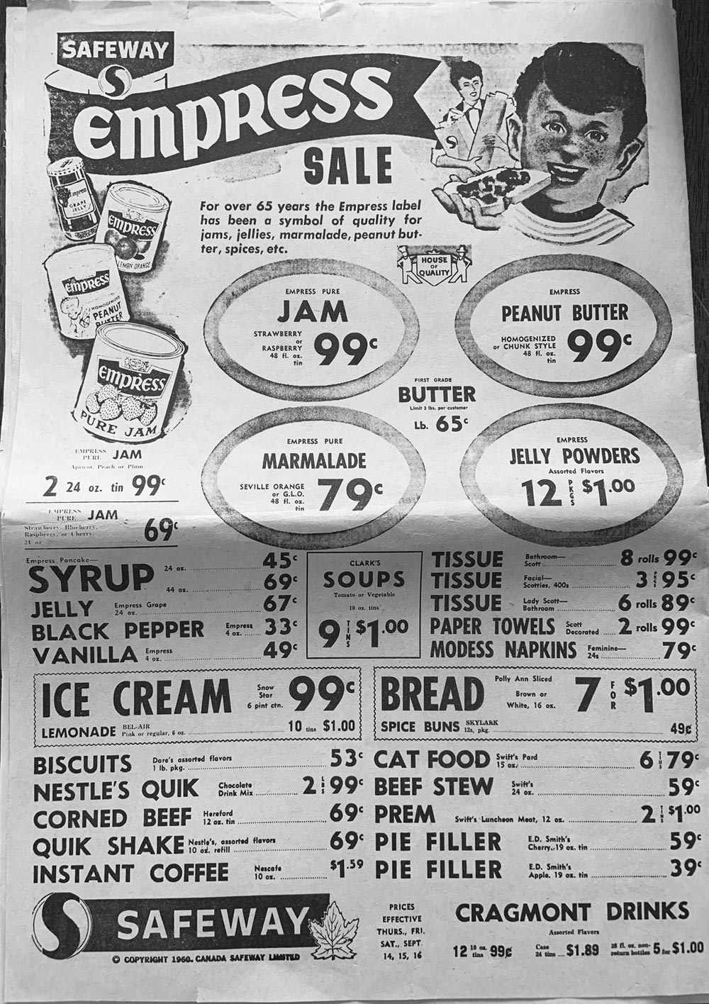 SAFEWAY-Empress-sale-1967 MCpl Brandon Liddy