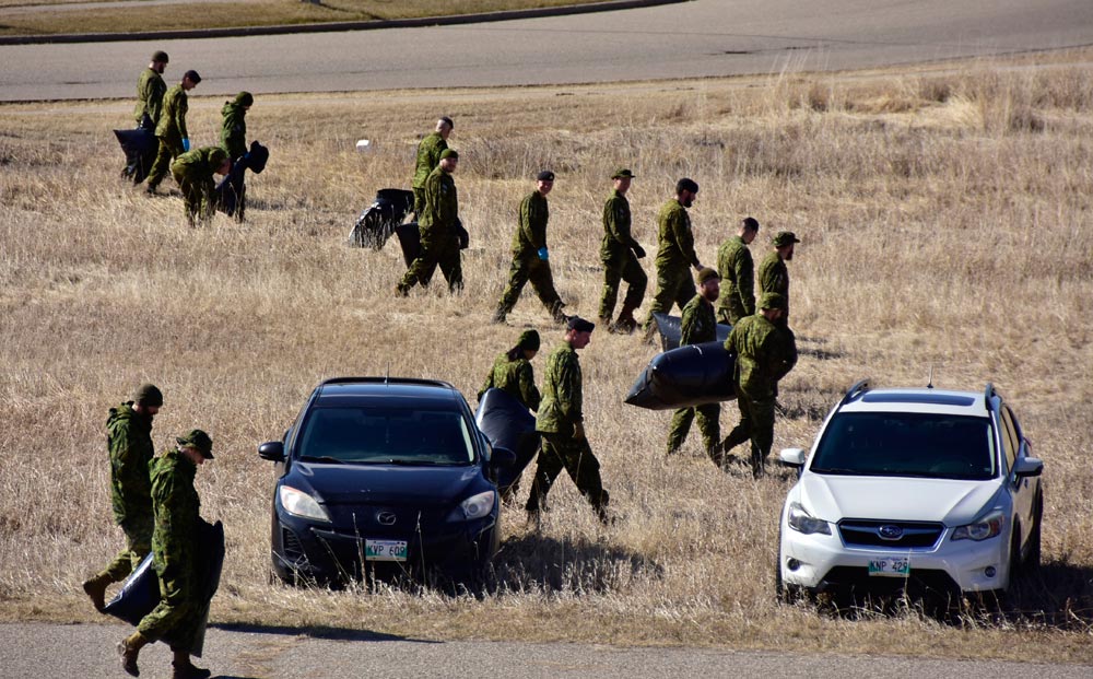PHOTO ESSAY: Shilo Community Council hold spring clean-up