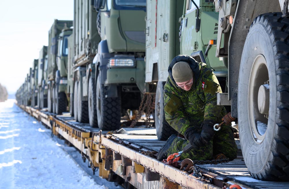 Ex MAPLE RESOLVE — Canadians, allies build military readiness during challenging field training exercise
