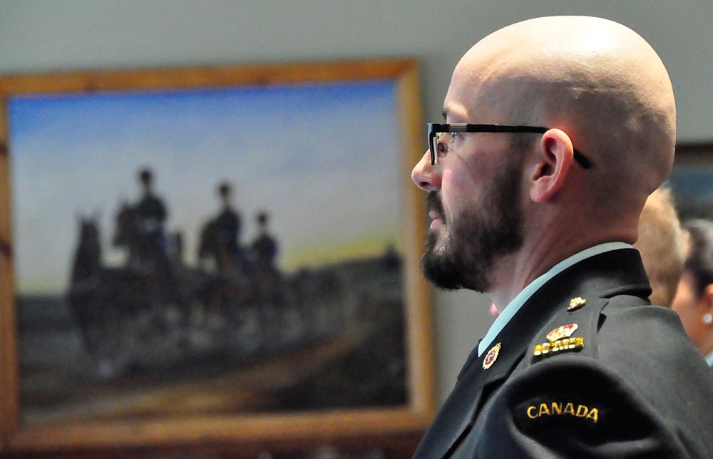 Le commandant du 11e Santé fait ses adieux à l&rsquo;équipe — affecté à la garnison de Petawawa en tant qu&rsquo;ACD au 1er Hôpital de campagne du Canada