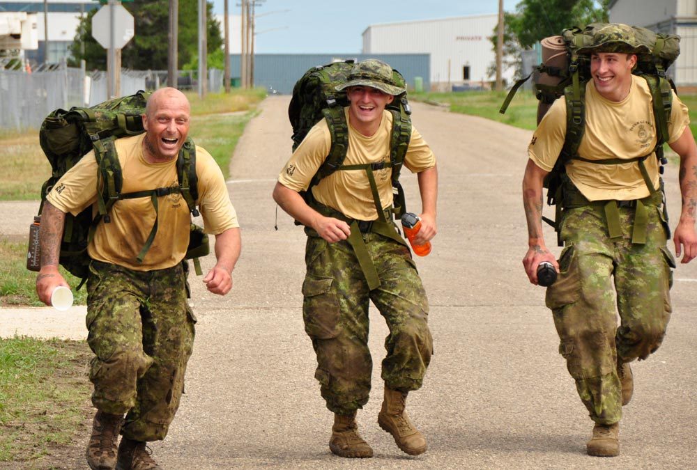 Les anciens soldats de TOUGH GUNNER s&rsquo;efforcent de relever des défis physiques et mentaux