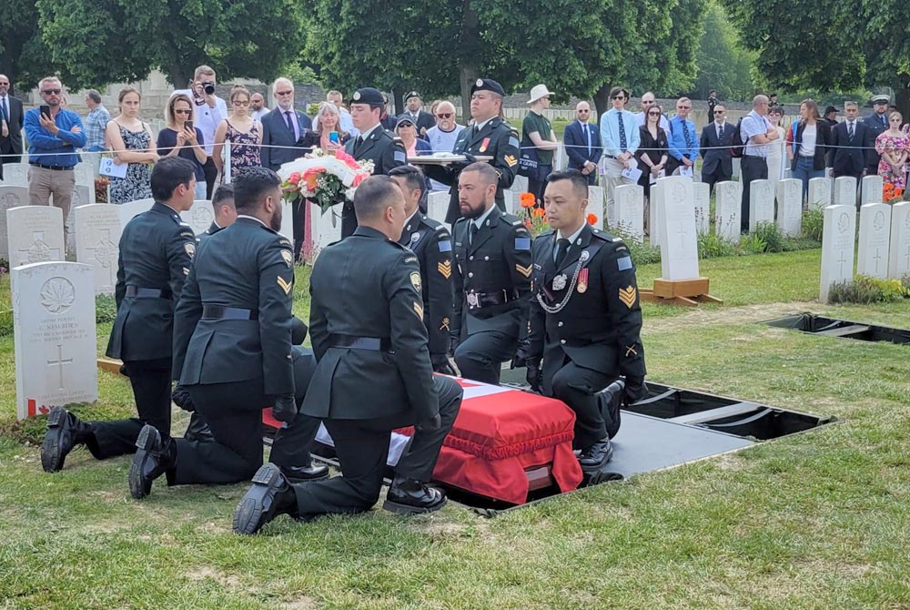 Funeral-1 Maj Melissa Marshall - Garrison Edmonton Warriors - 2022 Women's Slo-Pitch nationals