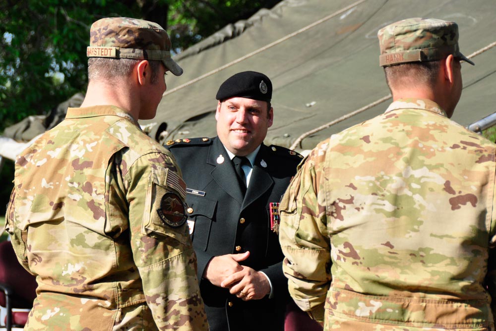 La quatrième génération de militaires suit les traces de l&rsquo;arrière-grand-père et du grand-père qui ont servi pendant les deux guerres mondiales