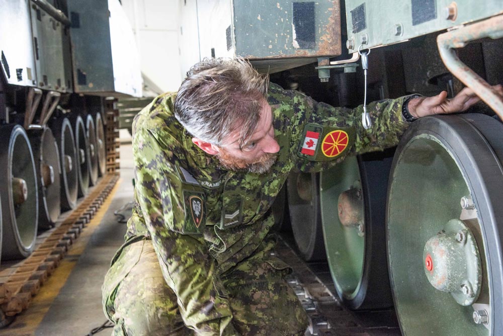 Canadian Army’s Leopard 2 main battle tanks begin operational cross-country transfer