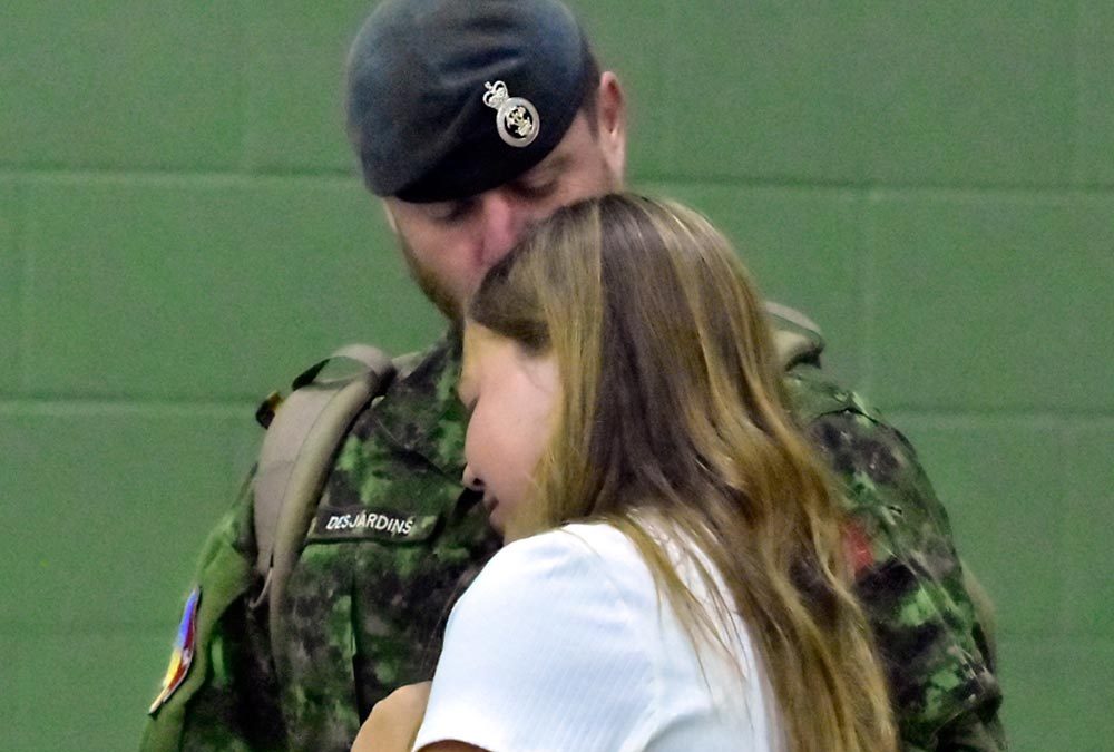 Away six months — 2PPCLI soldiers on Op UNIFIER (UK) arrive back in Canada