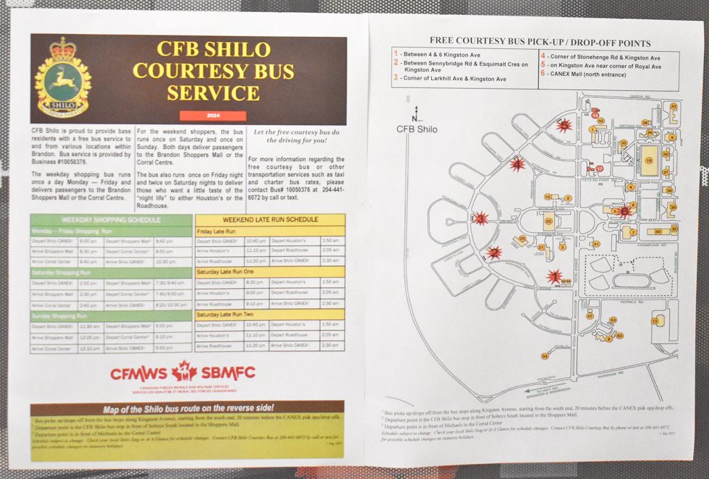 Courtesy bus offers safe transportation for shoppers and leisure seekers