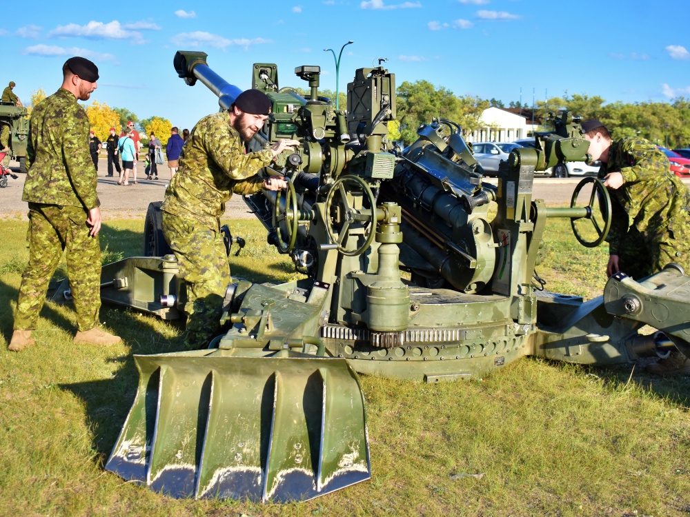 Cpl Maxime Proulx at 2018 Ex Heavy Loader Competition