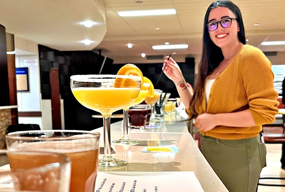 Cocktail and beer sampling evening toasts new CAF trend,  Bar None – zero proof of any alcohol
