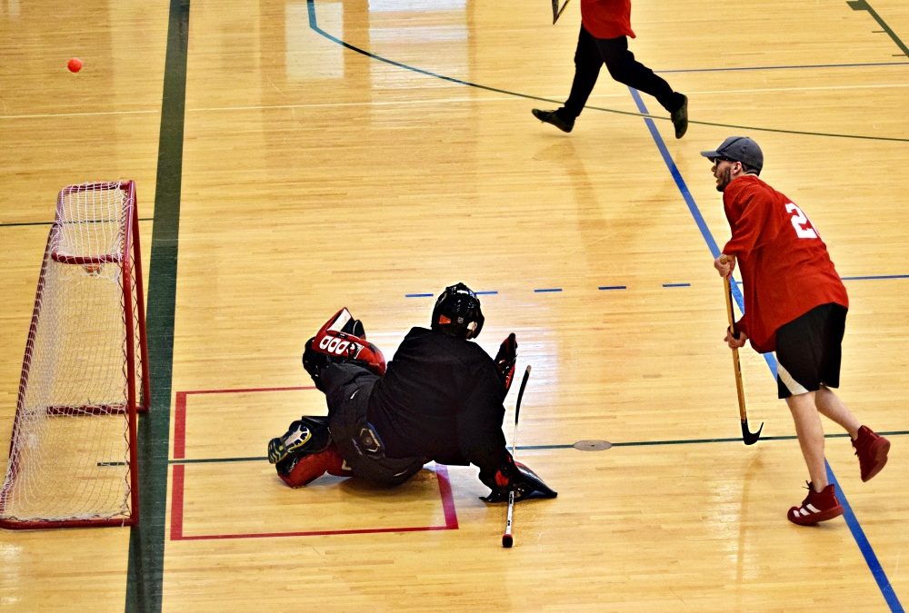 Age and wisdom help officers capture inaugural Shilo ball-hockey cup