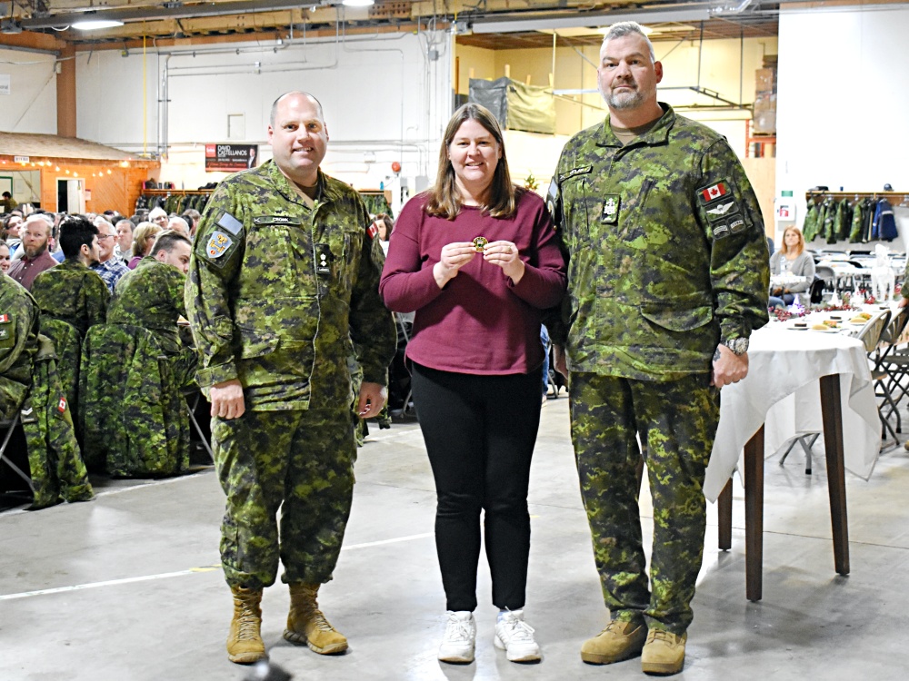 Cpl Maxime Proulx at 2018 Ex Heavy Loader Competition