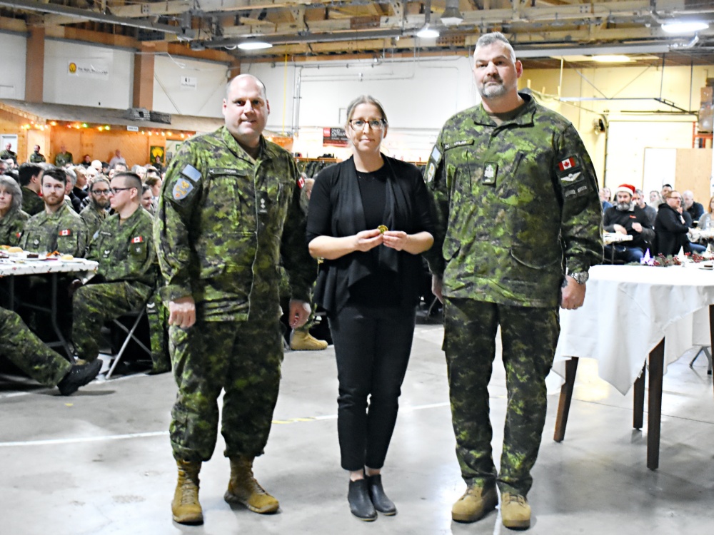 Cpl Maxime Proulx at 2018 Ex Heavy Loader Competition