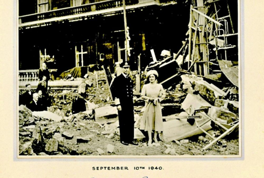Christmas card from the palace – wartime best wishes