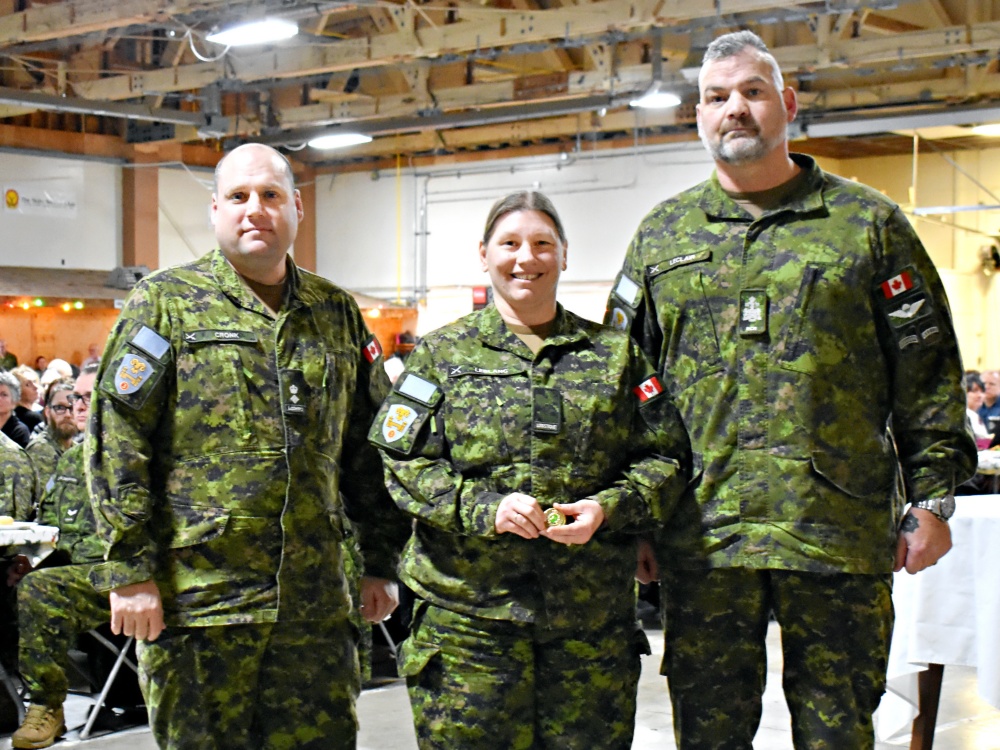 Cpl Maxime Proulx at 2018 Ex Heavy Loader Competition