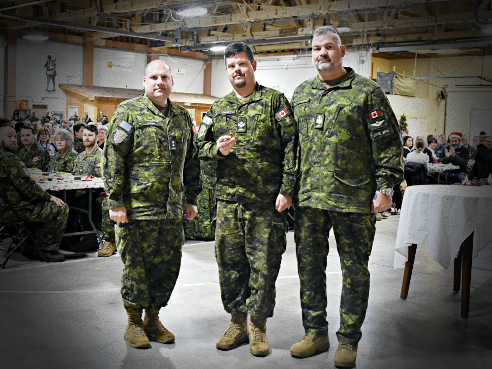 Cpl Maxime Proulx at 2018 Ex Heavy Loader Competition