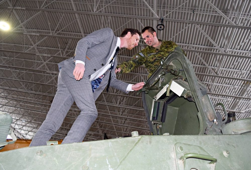 Special Envoy to Military Affairs increases communication pathways to Govt. on tour of CFB Shilo