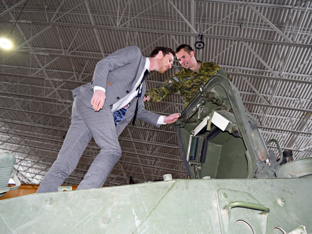 WEB- Sp. Env & LCol V Cpl Maxime Proulx at 2018 Ex Heavy Loader Competition