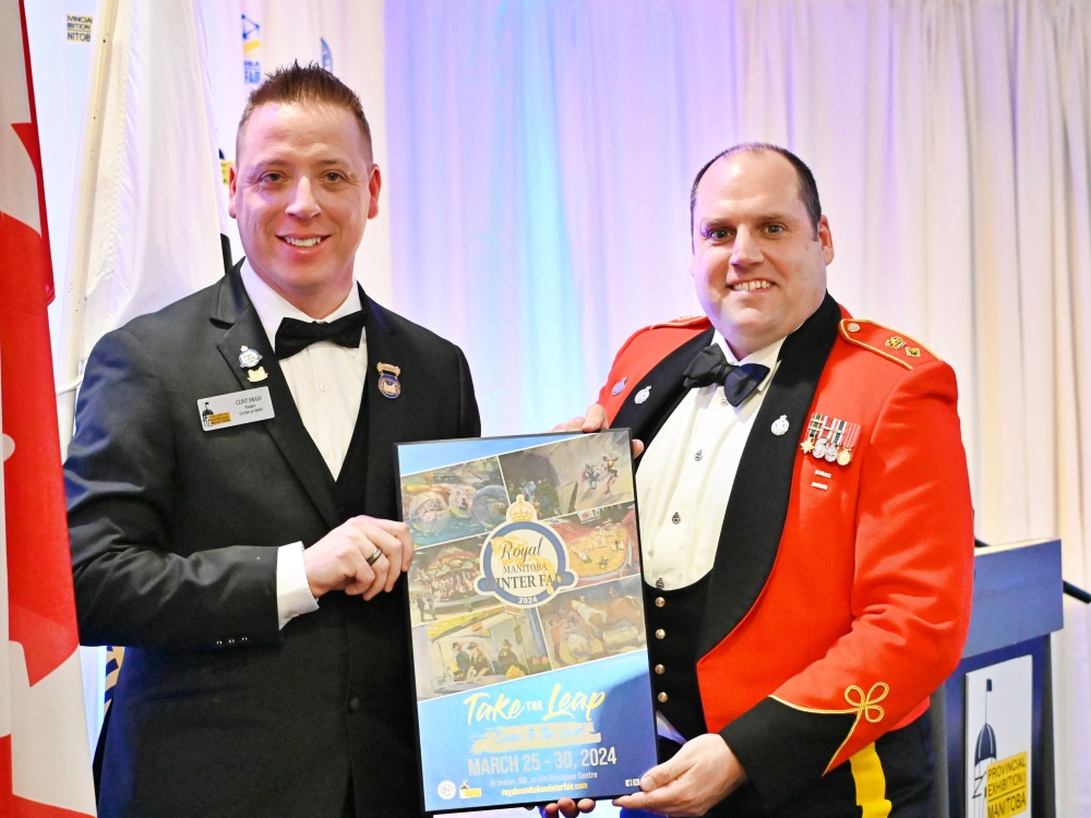 WEB-Clint Swain and BCmdr Cpl Maxime Proulx at 2018 Ex Heavy Loader Competition