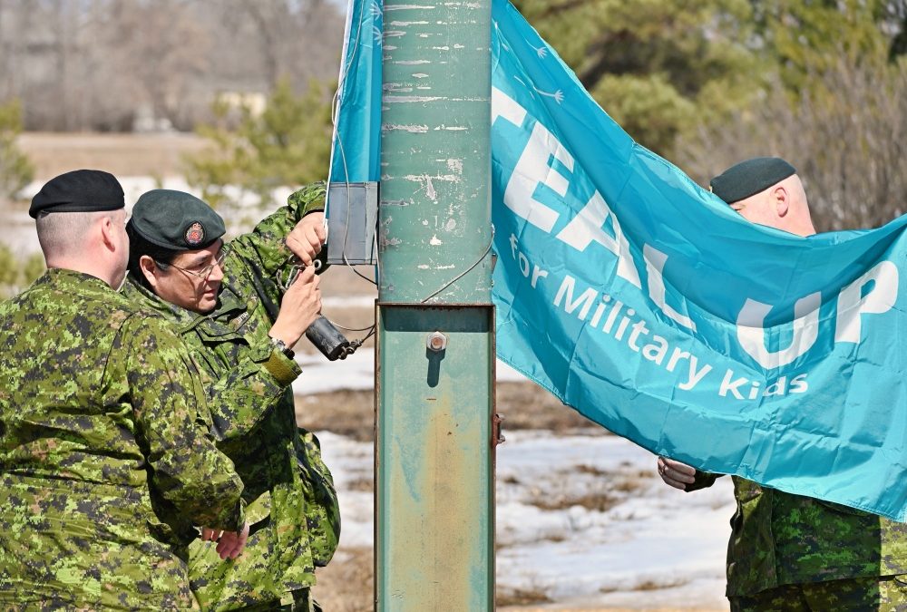 Military children are dandelions celebrated for strength and resilience in April